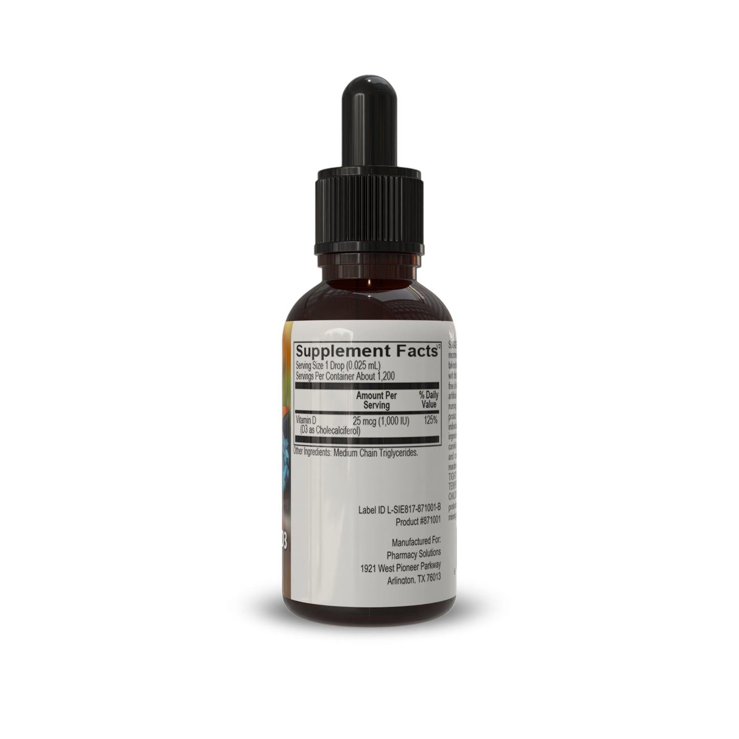 Pro-Balance Liquid Vitamin D3 1 fl oz (30mL)