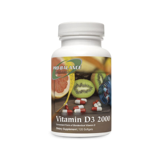Pro-Balance Vitamin D3 2000 120 Capsules