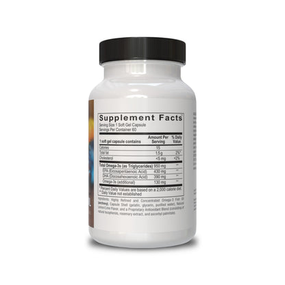 Pro-Balance Omega 3 Fish Oil 60 SoftGels