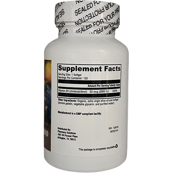 Pro-Balance Vitamin D3 2000 120 Capsules