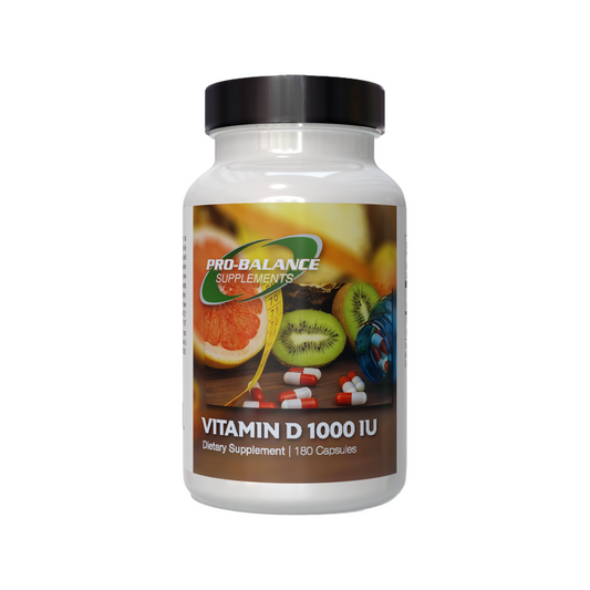Pro-Balance Vitamin D 1,000 IU 180 Capsules
